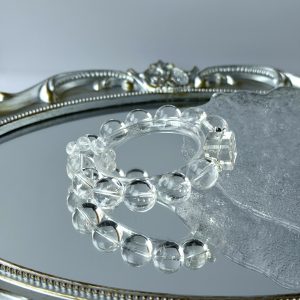 Clear Quartz Healing Crystal Bracelet - The Master Healer for Energy Purification & Divine Clarity