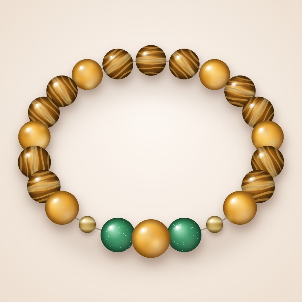 Leo bracelet with Abundance Set