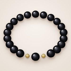 Black Obsidian Protection Bracelet (sample image)